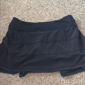 lulu lemon pace revival skirt